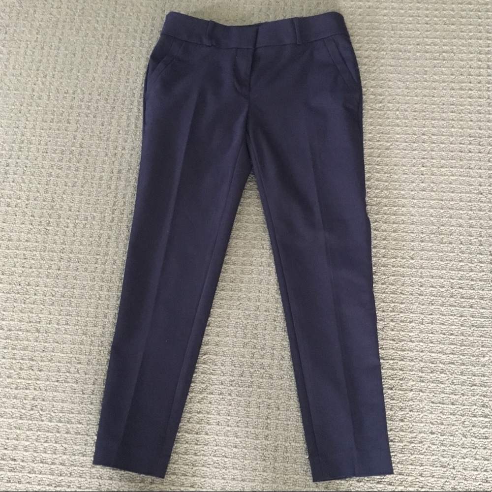 Skinny cut ankle pants